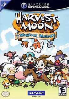 Harvest Moon - Magical Melody - Gamecube - Complete Video Games Nintendo   