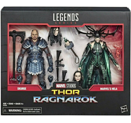 Marvel Legends - Hela and Skurge - New Vintage Toy Heroic Goods and Games   