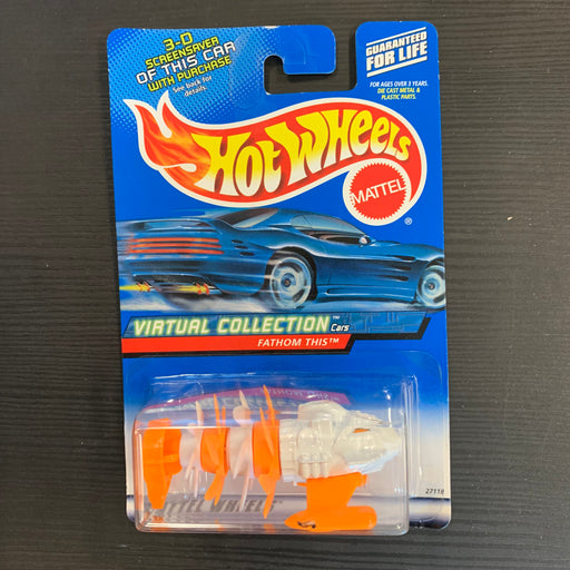 Hot Wheels Virtual Collection 1999 - Fathom This Vintage Toy Heroic Goods and Games   