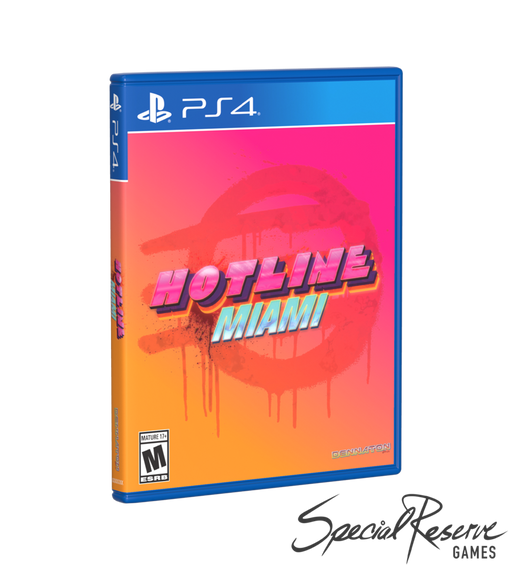 Hotline Miami - Exclusive Variant - Playstation 4 - Sealed Video Games Limited Run   