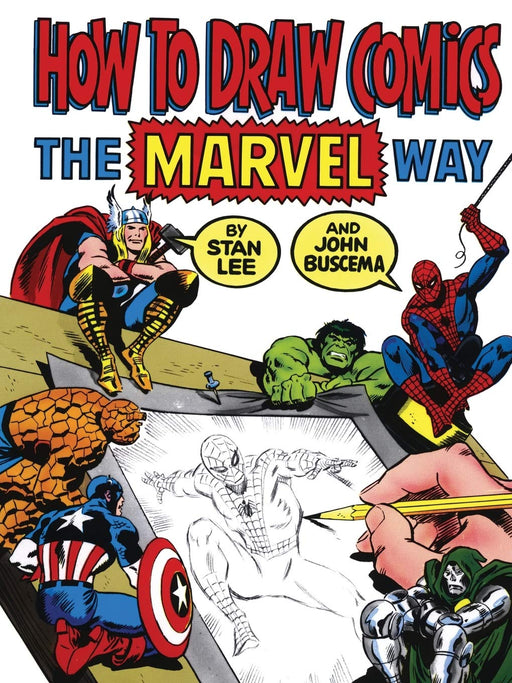 How to Draw Comics the Marvel Way Book Heroic Goods and Games   
