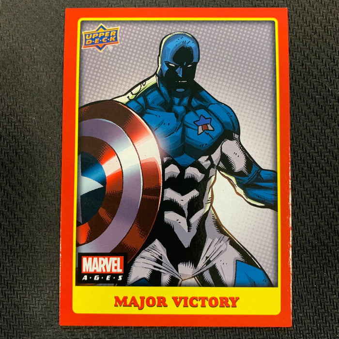 Marvel Ages 2021 - 230 - Major Victory Vintage Trading Card Singles Upper Deck   