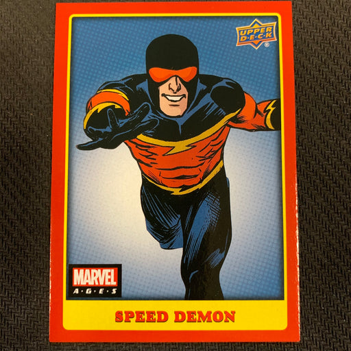 Marvel Ages 2021 - 224 - Speed Demon Vintage Trading Card Singles Upper Deck