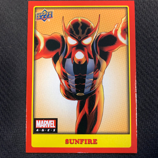 Marvel Ages 2021 - 221 - Sunfire Vintage Trading Card Singles Upper Deck