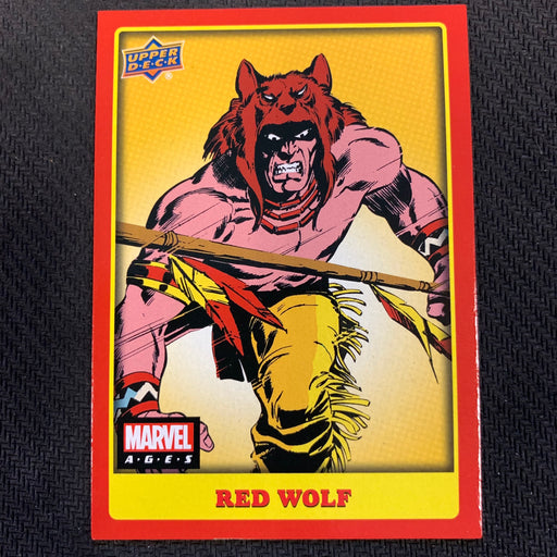 Marvel Ages 2021 - 220 - Red Wolf Vintage Trading Card Singles Upper Deck   