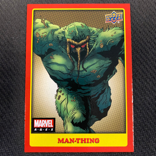 Marvel Ages 2021 - 218 - Man-Thing Vintage Trading Card Singles Upper Deck   
