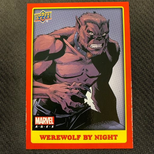 Marvel Ages 2021 - 214 - Werewolf By Night Vintage Trading Card Singles Upper Deck   
