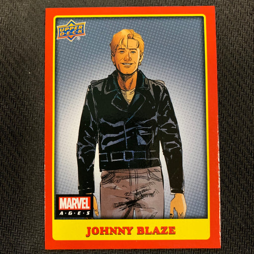 Marvel Ages 2021 - 210 - Johnny Blaze Vintage Trading Card Singles Upper Deck