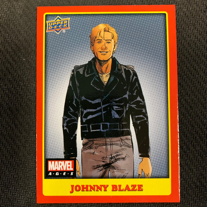 Marvel Ages 2021 - 210 - Johnny Blaze Vintage Trading Card Singles Upper Deck