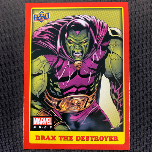 Marvel Ages 2021 - 207 - Drax The Destroyer Vintage Trading Card Singles Upper Deck   