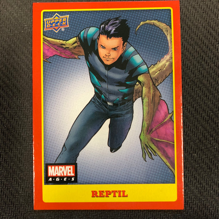 Marvel Ages 2021 - 019 - Reptil Vintage Trading Card Singles Upper Deck