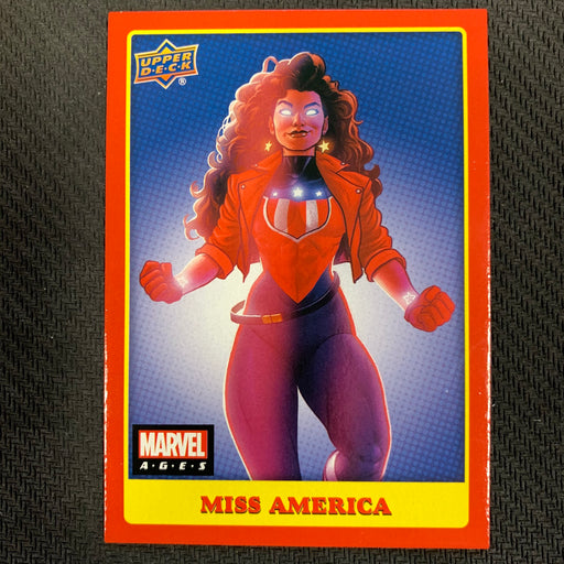 Marvel Ages 2021 - 012 - Miss America Vintage Trading Card Singles Upper Deck   
