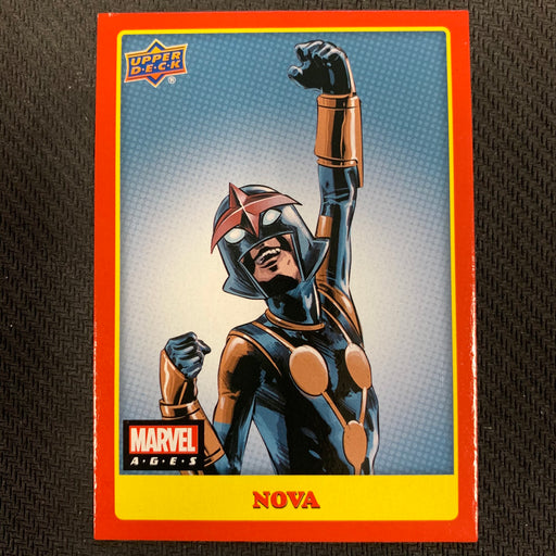 Marvel Ages 2021 - 011 - Nova Vintage Trading Card Singles Upper Deck   