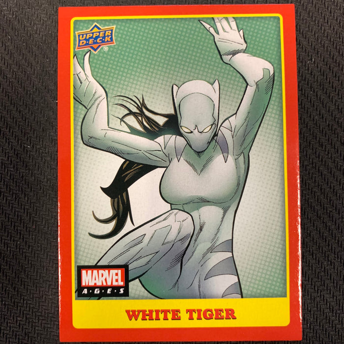 Marvel Ages 2021 - 010 - White Tiger Vintage Trading Card Singles Upper Deck