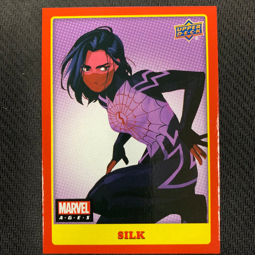 Marvel Ages 2021 - 006 - Silk Vintage Trading Card Singles Upper Deck   