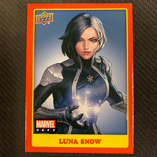 Marvel Ages 2021 - 002 - Luna Snow Vintage Trading Card Singles Upper Deck   