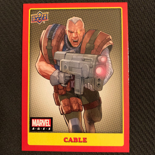 Marvel Ages 2021 - 096 - Cable Vintage Trading Card Singles Upper Deck