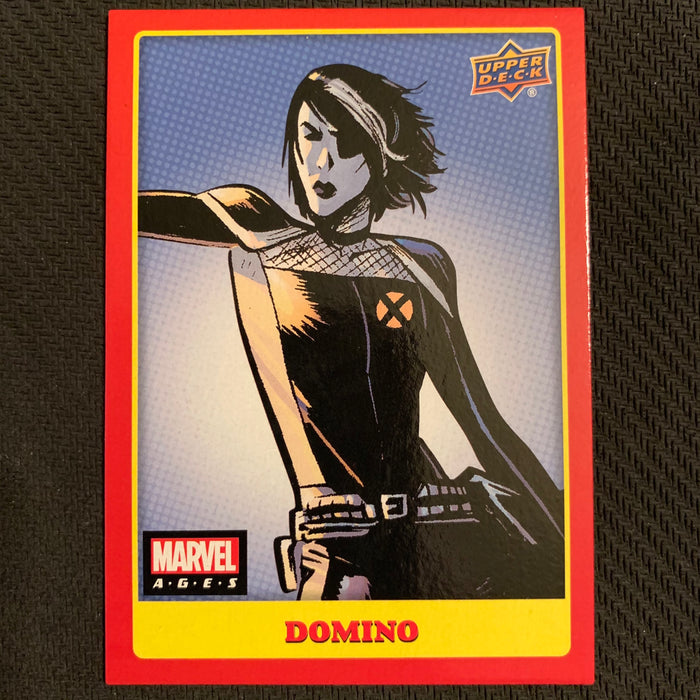 Marvel Ages 2021 - 093 - Domino Vintage Trading Card Singles Upper Deck