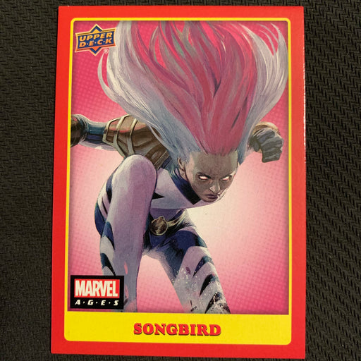 Marvel Ages 2021 - 077 - Songbird Vintage Trading Card Singles Upper Deck