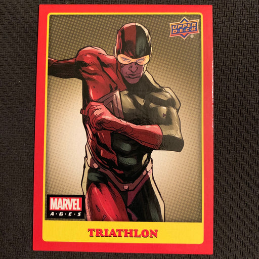 Marvel Ages 2021 - 073 - Triathlon Vintage Trading Card Singles Upper Deck