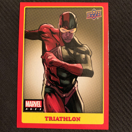 Marvel Ages 2021 - 073 - Triathlon Vintage Trading Card Singles Upper Deck   