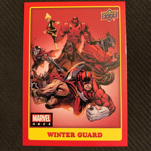Marvel Ages 2021 - 071 - Winter Guard Vintage Trading Card Singles Upper Deck