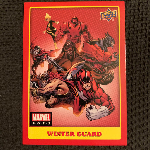 Marvel Ages 2021 - 071 - Winter Guard Vintage Trading Card Singles Upper Deck   