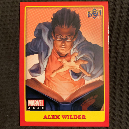 Marvel Ages 2021 - 058 - Alex Wilder Vintage Trading Card Singles Upper Deck   