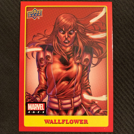 Marvel Ages 2021 - 052 - Wallflower Vintage Trading Card Singles Upper Deck   