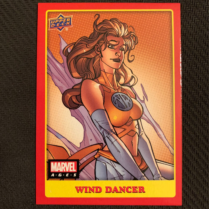 Marvel Ages 2021 - 051 - Wind Dancer Vintage Trading Card Singles Upper Deck