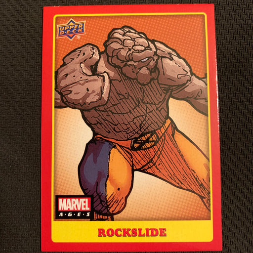 Marvel Ages 2021 - 047 - Rockslide Vintage Trading Card Singles Upper Deck