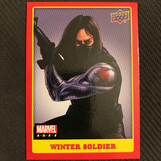 Marvel Ages 2021 - 044 - Winter Soldier Vintage Trading Card Singles Upper Deck   