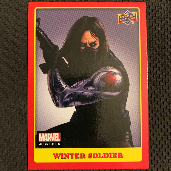 Marvel Ages 2021 - 044 - Winter Soldier Vintage Trading Card Singles Upper Deck