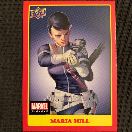 Marvel Ages 2021 - 042 - Maria Hill Vintage Trading Card Singles Upper Deck   