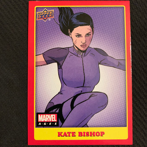 Marvel Ages 2021 - 040 - Kate Bishop Vintage Trading Card Singles Upper Deck