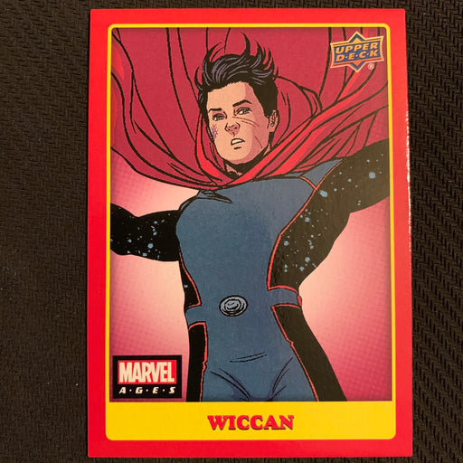 Marvel Ages 2021 - 039 - Wiccan Vintage Trading Card Singles Upper Deck   