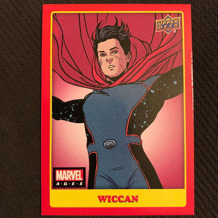 Marvel Ages 2021 - 039 - Wiccan Vintage Trading Card Singles Upper Deck