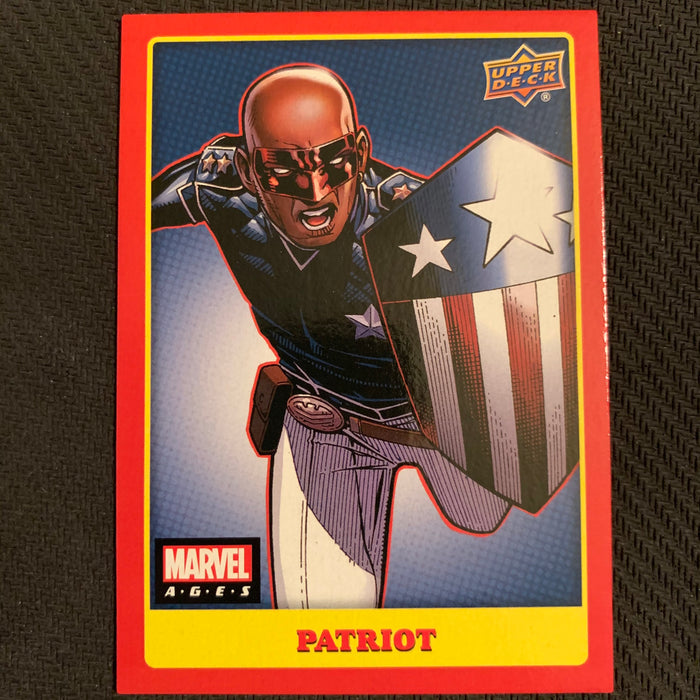 Marvel Ages 2021 - 038 - Patriot Vintage Trading Card Singles Upper Deck