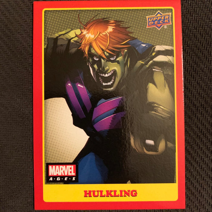 Marvel Ages 2021 - 037 - Hulkling Vintage Trading Card Singles Upper Deck
