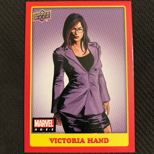 Marvel Ages 2021 - 029 - Victoria Hand Vintage Trading Card Singles Upper Deck