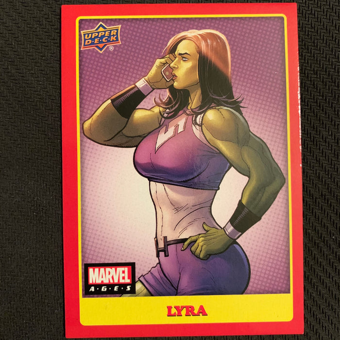 Marvel Ages 2021 - 025 - Lyra Vintage Trading Card Singles Upper Deck