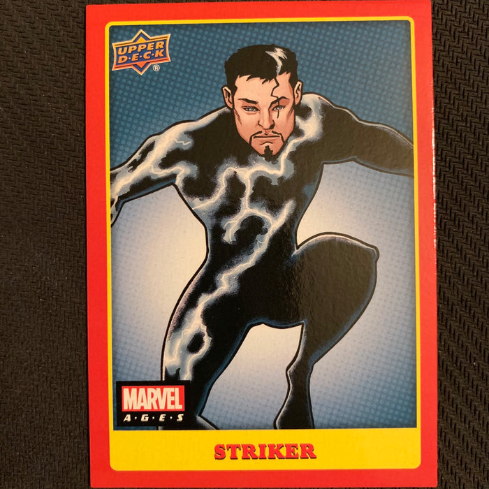 Marvel Ages 2021 - 020 - Striker Vintage Trading Card Singles Upper Deck   