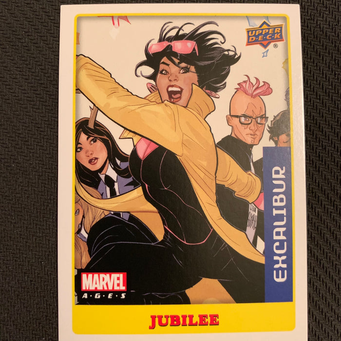 Marvel Ages 2021 - 098S - Jubilee Vintage Trading Card Singles Upper Deck