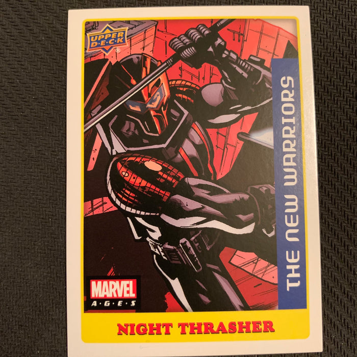 Marvel Ages 2021 - 097S - Night Thrasher Vintage Trading Card Singles Upper Deck