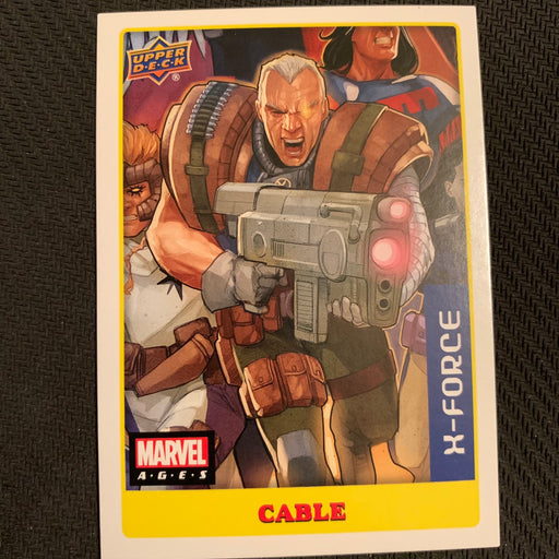 Marvel Ages 2021 - 096S - Cable Vintage Trading Card Singles Upper Deck   