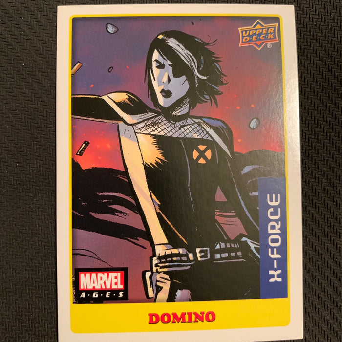 Marvel Ages 2021 - 093S - Domino Vintage Trading Card Singles Upper Deck