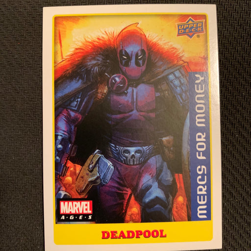 Marvel Ages 2021 - 092S - Deadpool Vintage Trading Card Singles Upper Deck