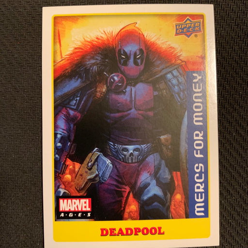 Marvel Ages 2021 - 092S - Deadpool Vintage Trading Card Singles Upper Deck   
