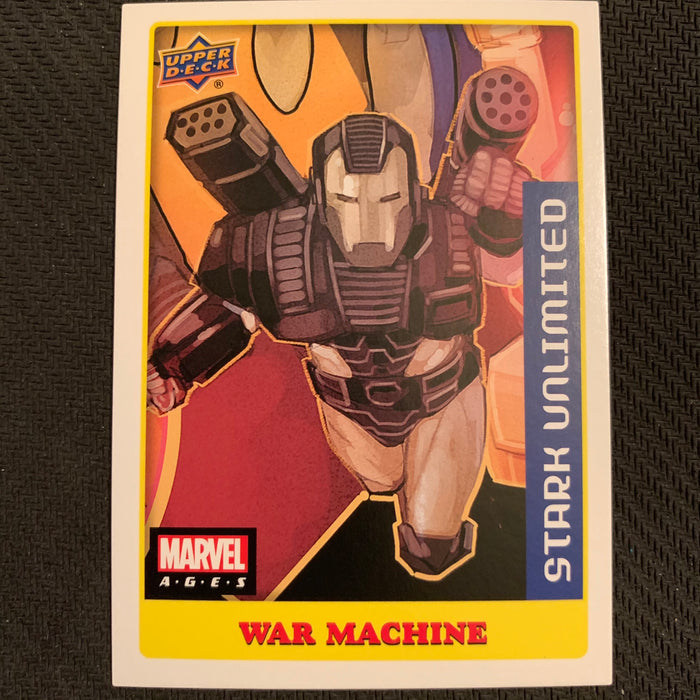 Marvel Ages 2021 - 088S - War Machine Vintage Trading Card Singles Upper Deck