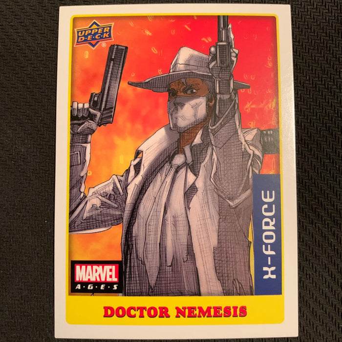 Marvel Ages 2021 - 087S - Doctor Nemesis Vintage Trading Card Singles Upper Deck